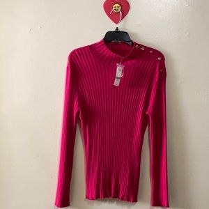 New York & Conpany Pink Sweater